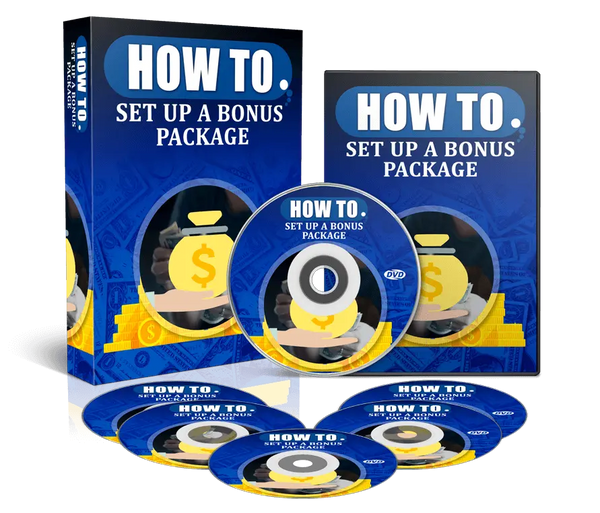 How To Set Up A Bonus Package
